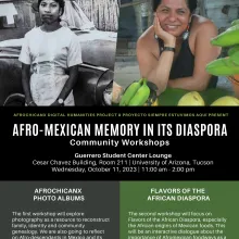 Afro-Mexican Memory Flyer