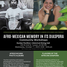 Afro-Mexican Memory Flyer