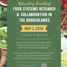 Food systesm research & collaboration in the borderlands flyer